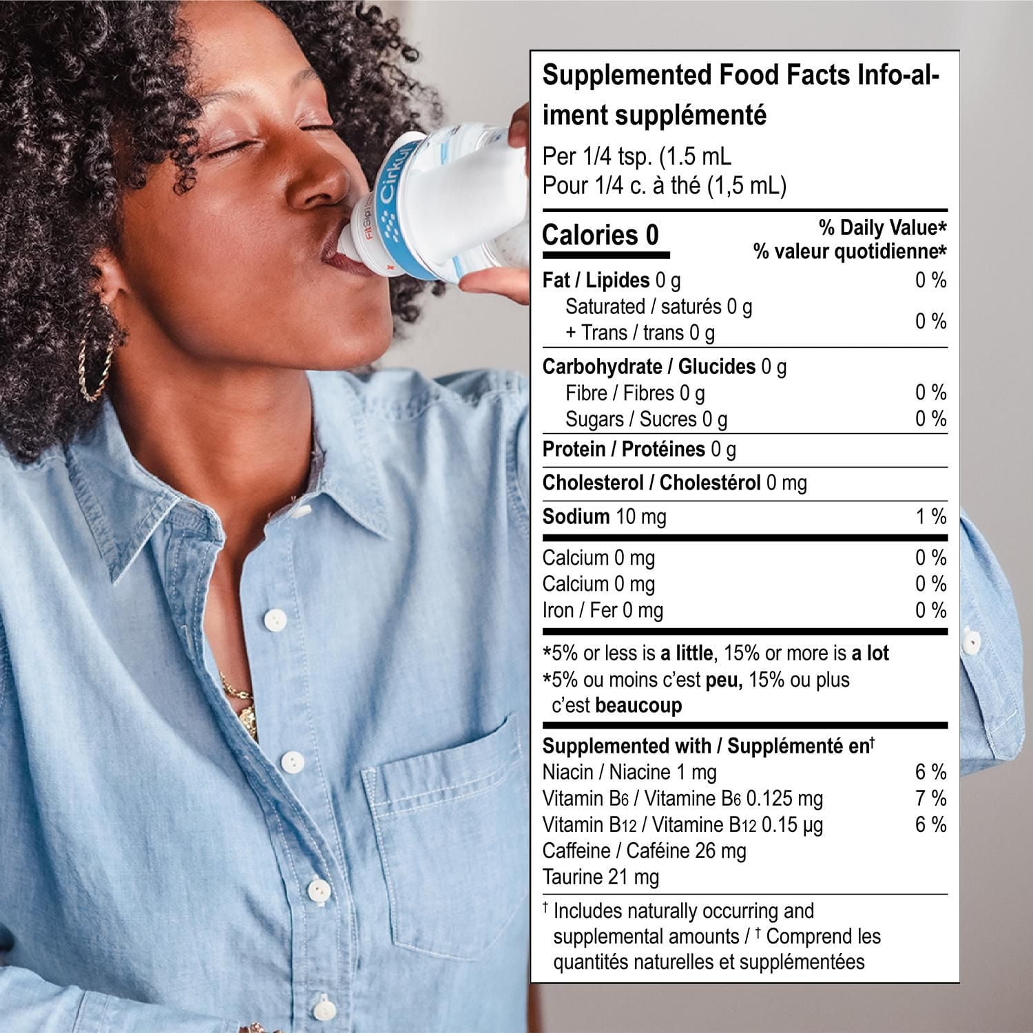 Cirkul GoSip Aromatisant d’eau à saveur de framboise bleue, paquet d’un cartouche. CKL BLUE RASPBERRY