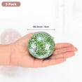 thumbnail image 3 of Uxcell 3-Pack Decorative Ball for Bowls, 2.4 Inch Mosaic Glass Balls Decorative Glass Orbs for Home Decor/Dining Tables [Light Green], 3 of 7