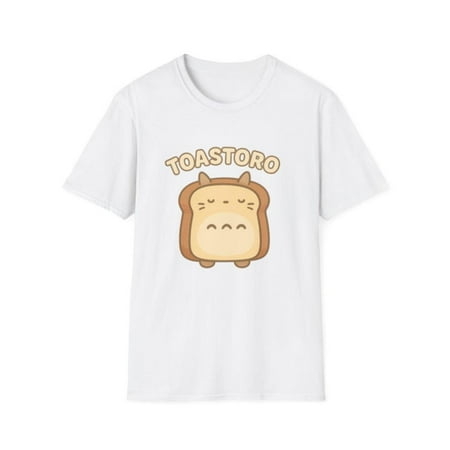 Shirt Cute Toast Forest Tee Food Lovers Gift Top Comfortable Cotton Short Sleeve Round Neck White S-5XL