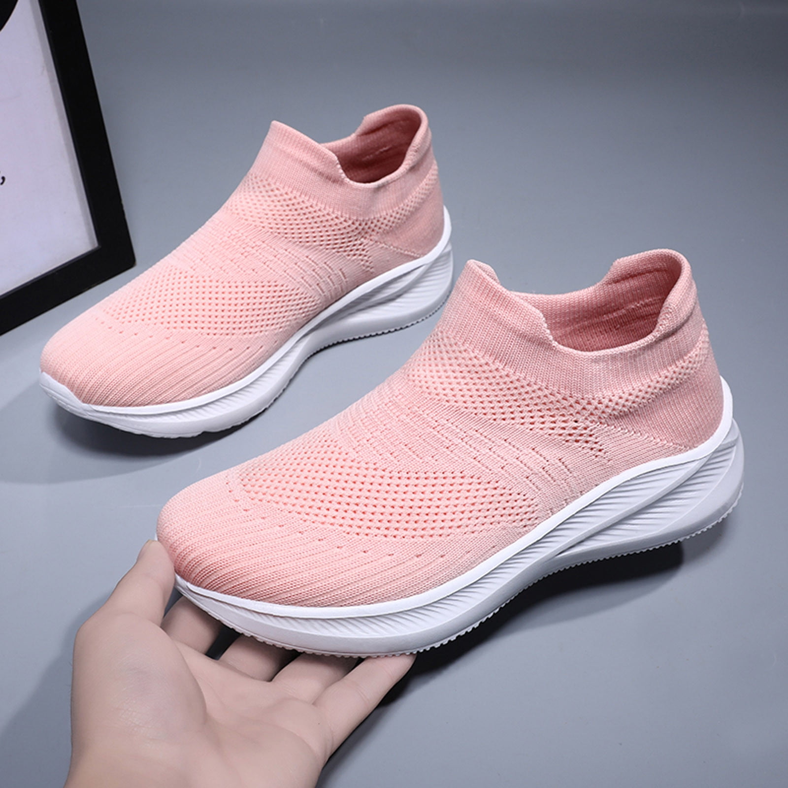 CAICJ98 Womens Running Shoes Slip on Shoes for Women
