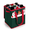 Green-9 - 16“ Nutcrackers, variant on Christmas Ornament Storbox With Adjustable Dividers Zippered Top Stores Up To 54 Holiday Ornaments (4 Inch) Xmas Ball Decorations