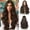 Brown1-22inch, variant on Creamily 22 Inch Long Brown Wavy Synthetic Wig for Women – Natural Hairline, Breathable Cap, Daily Wear