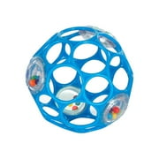 Oball 4" Teal Rattle Ball Toy