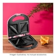thumbnail image 5 of Sandwichera Grill Taurus Poseidon Elora Antiadherente 2 Porciones 850W Color Rosa, 5 of 5