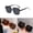3pcs, variant on Big Frame Vintage Sunglasses Women Men Brand Square Sun Glasses Retro Eye Glasses Goggle for Male Female Polygon Sunglasses  