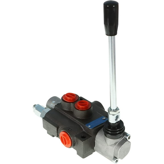 1 Spool 11 GPM Hydraulic Directional Control Valve, 3600 PSI SAE Ports Double Acting Hydraulic Valve with Joystick