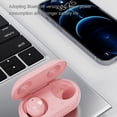 thumbnail image 4 of True Wireless Deep Bass Sound Earbuds, Bluetooth 5.2, Water & Dust Resistant, Hands-free call with VoiceAware, Up to 32 hours of battery life,Pink, 4 of 4