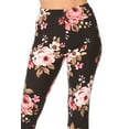 thumbnail image 5 of Women's High Waisted Print Soft Stretch Palazzo Flare Pants Pants, 5 of 6