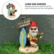 thumbnail image 2 of TUMALL Divertidos gnomos de jardín Son las 5 en punto Mini muñecas Adornos de resina Decoración novedosa-predeterminado, 2 of 8