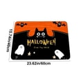 thumbnail image 3 of YIMWNYI Halloween Festive Floor Mats, Absorbent Non-slip Mats, Bathroom Kitchen Entrance Rug, Soft Microfibre Fabric, Decorative Halloween Rug for Living Room and Bathroom, 3 of 6