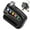 Black, variant on Bicycle Alarm Disc Brake Electric Lock with Keys Motorcycle Alarm Brake Rotor Padlock Aluminum Alloy Motorcycle Bike Accessories Waterproof Longlife Battery  (Yellow)