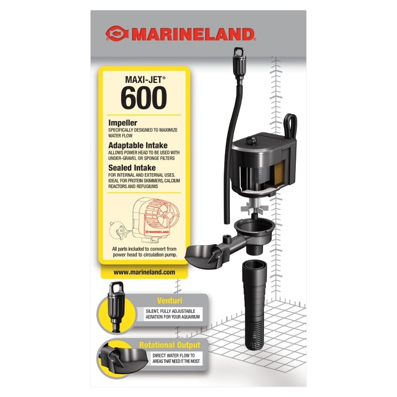 Marineland Maxi-Jet Pro Pump for Aquariums, 160/750 GPH
