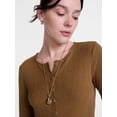 thumbnail image 4 of Scenario Women's Cardigan Midi Dress with Long Sleeves, Sizes XS-XXXL, 4 of 5