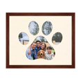 thumbnail image 2 of 11x14 Frame - Paw Print Acid-Free Cream Photo Mat - Pet Memorial Gifts - Paw Print Picture Frame, 2 of 8
