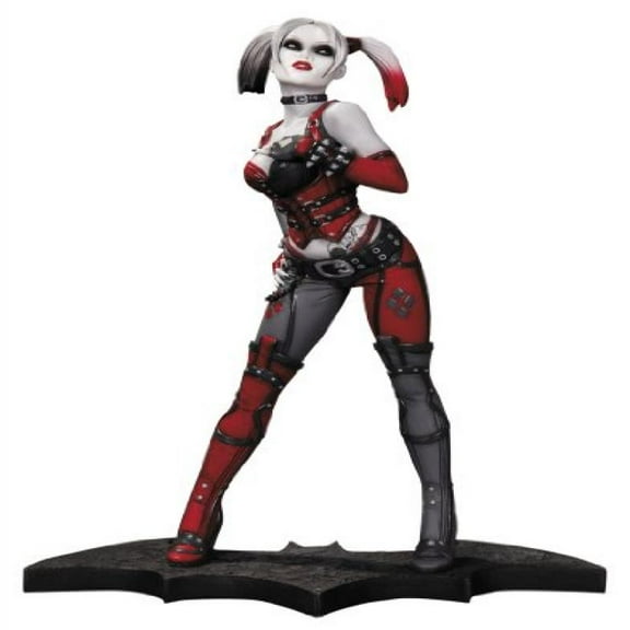 Batman Arkham City 9 Inch Statue Figure - Harley Quinn Statue