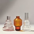 thumbnail image 5 of Kosta Boda Pavilion Glass Vase Amber, 5 of 6