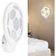 thumbnail image 3 of Wall Lights, 12W LED Wall Light Innovative Football Shaped Acrylic Lamp for Bedroom Warm White, 3 of 5