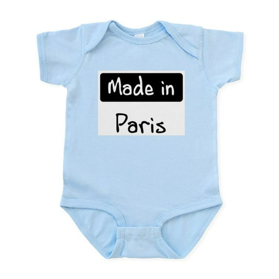 CafePress - Made In Paris Infant Bodysuit - Baby Light Bodysuit, Size Newborn - 24 Months