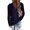 Navy, variant on Aayomet Long Cardigans For Women Women's Long Sleeve Turtleneck Cozy Knit Sweater Casual Loose Pullover Jumper Tops,Orange XL