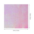 thumbnail image 2 of HEANUJJ 100Pcs Environmental Iridescent Paper Assorted Colors for Decorative Hand Crafts, 2 of 5