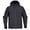 Black, variant on BADHUB Men's Softshell Jacket with Hood Fleece Lined Windbreaker Lightweight Waterproof Jackets for Travel Hiking Solid Color Outdoor Softshell Winter Clearance