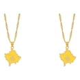 thumbnail image 3 of Guardoinrt Gift Loved Ones With These Stunning Pendant Necklaces Versatile Style Unisex gold 2Set, 3 of 6