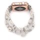 thumbnail image 2 of Compatible con correa de reloj Apple 38 mm/40 mm/41 mm correa de pulsera para mujer, adecuada para la serie de correas iWatch (blanco), 2 of 3
