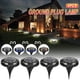 thumbnail image 1 of Xihbxyly Luces Solares Subterráneas, Combinación de 8 y 4 Led, Panel Solar de Silicio Policristalino, Eficiencia Energética, Resistencia Al Agua Ipx6, Iluminación para Caminos de Jardín, Decoración d, 1 of 7