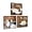 Brown, variant on CCWACPP Purple Bathroom Wall Art 3 Piece Set Relax Soak Unwind Canvas Pictures Bathtub Painting for Spa Bathroom Toilet Home Decor Framed (10.00" x 10.00" x 3PCS)