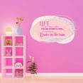 thumbnail image 2 of It's Learning To Dance in The Rain Motivational Life Inspiring Quote Vinyl Design Wall Art Sticker Designs Vinyl Stickers For Home House Walls Rooms Windows Bedroom Decoration Size (12x12 inch), 2 of 3