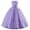 Purple Sequin Butterfly Lace, variant on IDOPIP Sequin Flower Girl Lace Dress for Kids Wedding Pageant Formal Party Long Gown Princess Communion Tulle Dresses 5-6 Years Purple Sequin Butterfly