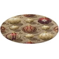 thumbnail image 5 of Christmas Balls Colorful Round Carpet Circle Rug Outdoor Patio Area Rug Washable Large Area Rugs Hallway Room Decor Fitness Mats, 5 of 8