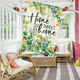 thumbnail image 4 of Spring Summer Sunflower House Flag 28 x 40 Inch Double Sided Burlap Home Sweet Home Yellow Green Daisy Floral Seasonal Large Yard Flag Summer Holiday Seasonal Outdoor Outside Decoration, 4 of 6