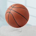 thumbnail image 2 of Soporte de baloncesto, soporte de acrílico para exhibición de pelotas, soporte de almacenamiento transparente para fútbol, ​​baloncesto, fútbol, ​​voleibol, rugby, 2 of 5