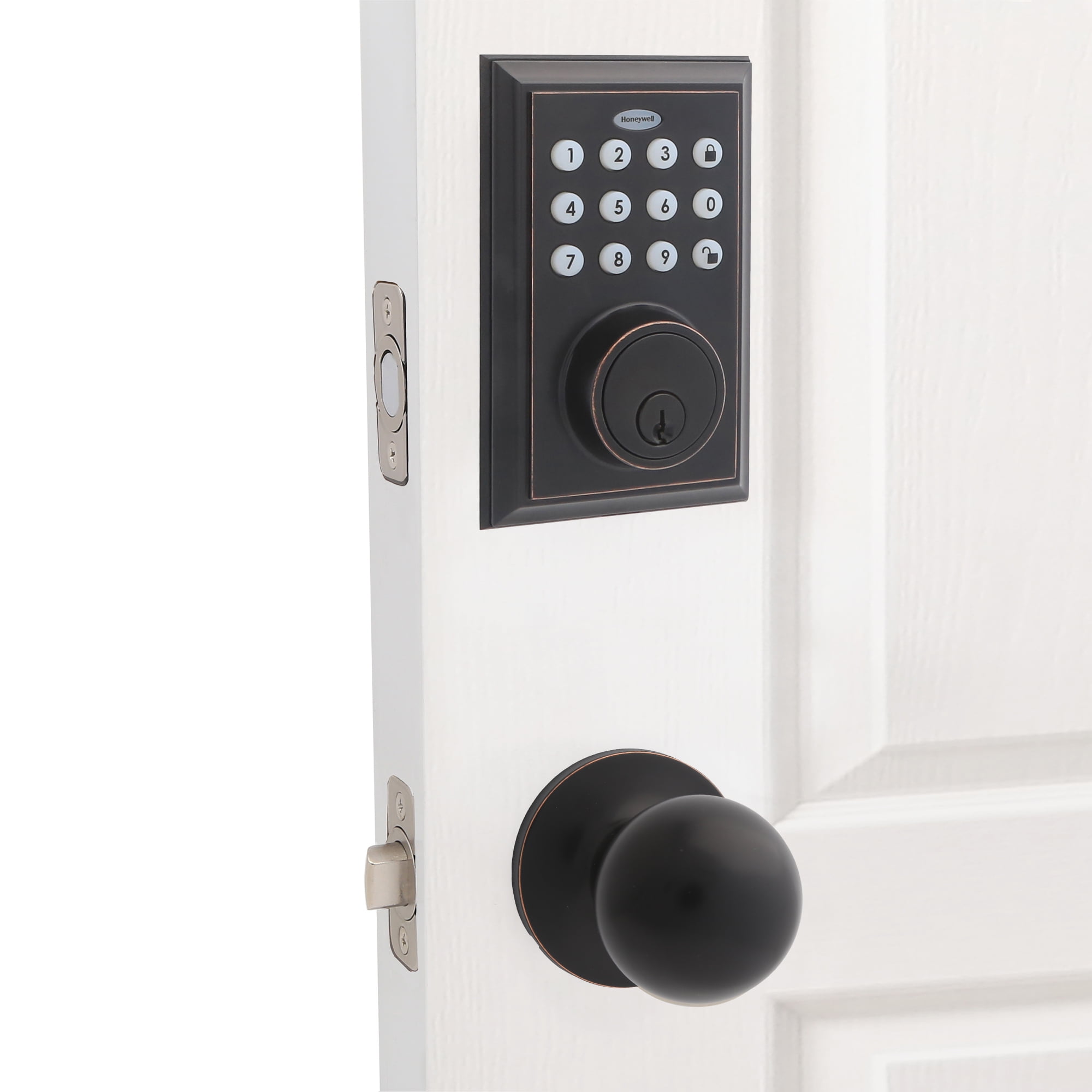 Honeywell Door Locks, Digital Entry Keypad Knob Bluetooth Lock