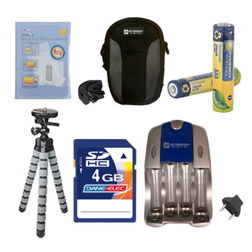 Vivitar ViviCam T022 Digital Camera Accessory Kit includes: SB202