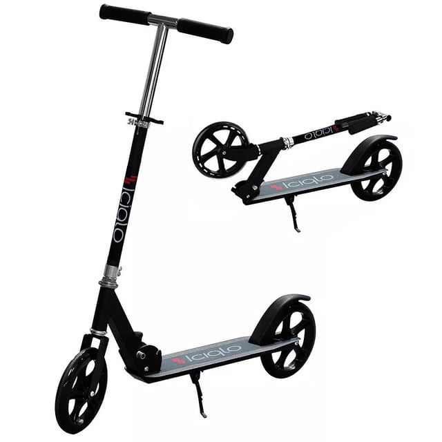 Scooter Patin Del Diablo Ajustable Plegable Adultos Iciqlo Color Negro