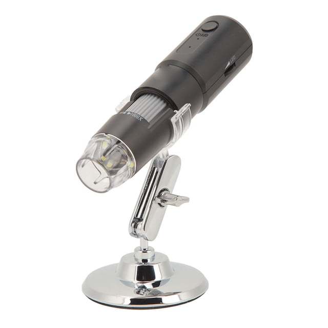 Cámara de microscopio USB, microscopio WiFi, aumento de 50 a 1000X, microscopio digital HD, microscopio digital portátil, diseño revolucionario