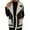 Black Winter Coats, variant on Juebong Women's Faux Fur Vest Sherpa Lined Casual Shaggy Parka Jackets Cashmere Baggy Warm Winter Cardigan Outwear with Pockets Black,M