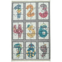 Mother Ruggers Number Time Kid's, Toddler, Nursery Rug