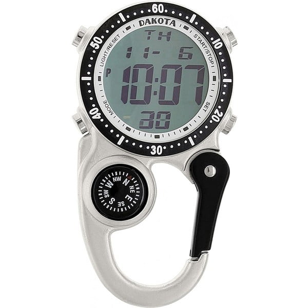Digi Clip Watch Silver