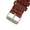 Brown Light-Silver Buckle, variant on 22mm Light Brown Slim Alligator Watch Strap Quick Release Leather Watch Bands Replacement Wristband Stainless Steel Buckle Christmas Father's Day Gift for Dad Husband