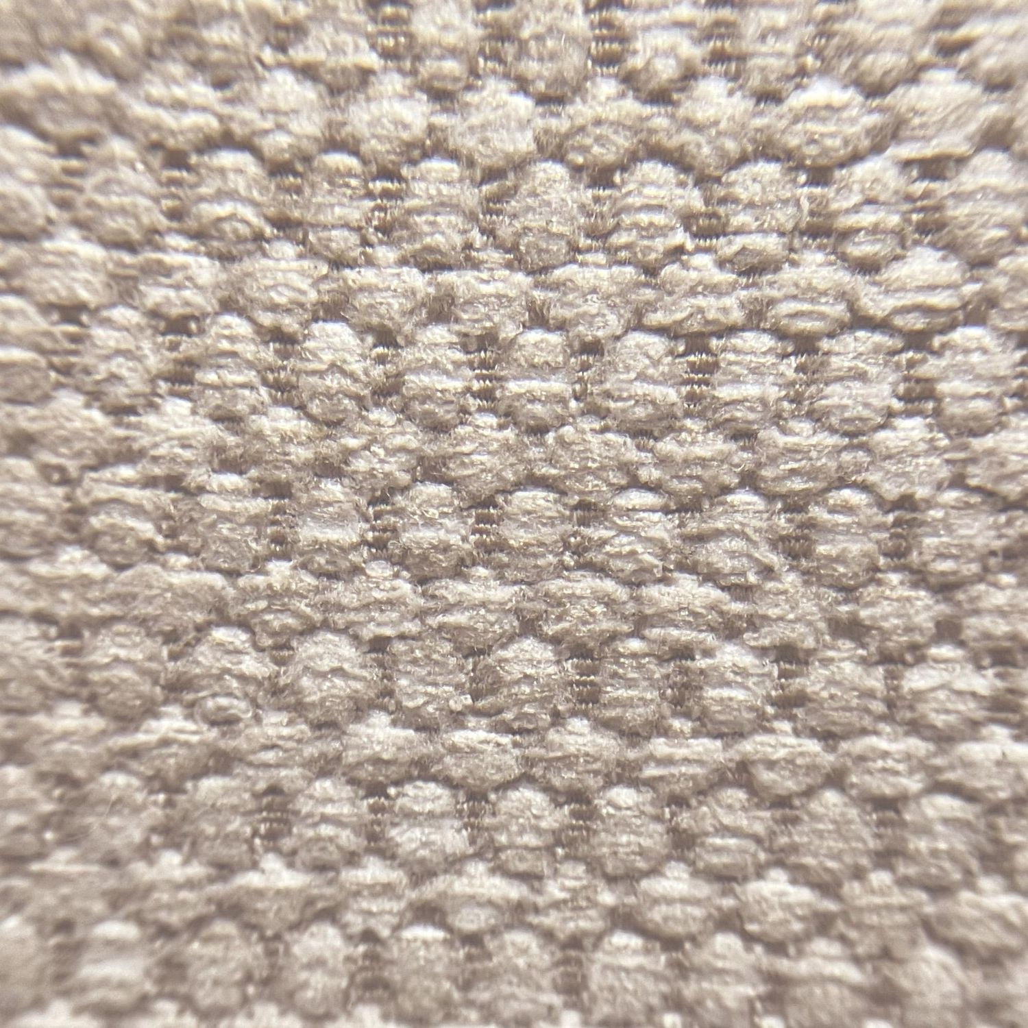 Modern Fabric & Metal Dining Chair, Set of 2 - Beige & Black