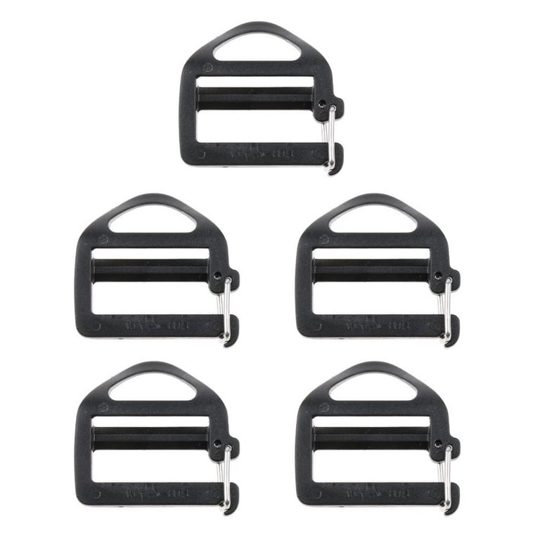 5pcs s Slides 1 Inch for Webbing Fasteners Strap Camping Suitcase