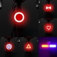 thumbnail image 4 of PC Bicycle Creative Tail Light with USB Charging, Multiple Modes, and Waterproof Design for Night Riding, 4 of 8