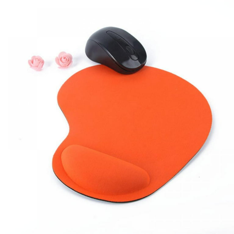 Mouse Pad with Wrist Rest Support  Eliminates All Pains, Carpal Tunnel &  Any Other Wrist Discomfort, Non-Slip Base Gaming Mouse Mat Easy Typing 