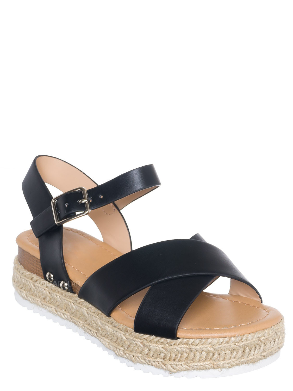 Picnic2 by Soda, Childrens Espadrille Flatform Sandal, Kids Girl Summer  Platform - Walmart.com