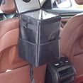 thumbnail image 3 of funtasica 600D Multipurpose Hanging Car Trash Can with Lid Garbage Can L 12x8x8 inch, 3 of 7