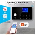 thumbnail image 2 of Sistema de Alarma de Seguridad WiFi GSM con Smart Life y Alexa para el Hogar, 2 of 7