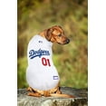 thumbnail image 4 of Pets First MLB Los Angeles Dodgers Mesh Jersey for Dogs and Cats - Licensed Soft Poly-Cotton Sports Jersey - XXX-Large, 4 of 4
